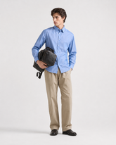Blue Cotton Shirt