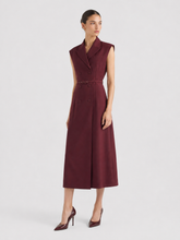 Red Belted Dress