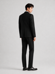 Black Wool Suit