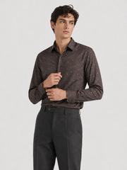 Mocha Cotton Shirt