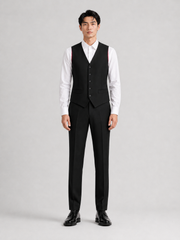 Black Wool Suit