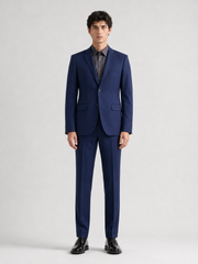 Navy Wool Suit