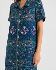 Paisley Silk Dress